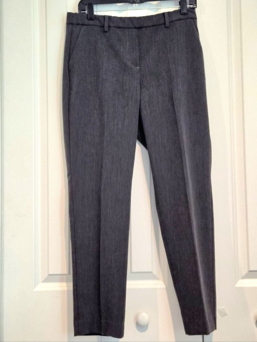 Talbots Cambridge Pant Grey Melange Pull On Dress Pants Size 8P Petite